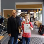 Präs. Manfred Holzer, Sieger Oskar Schuur