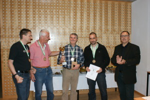 3. Platz - Verve / Kurt, Miklos, Boris, Martin, Präs. Holzer